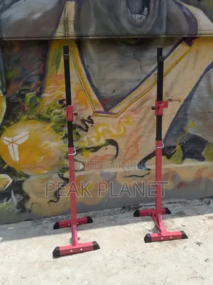 Strength Training Squat Rack – Solid Steel Construction