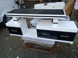 Modern Stylish TV Stand- Marble Top