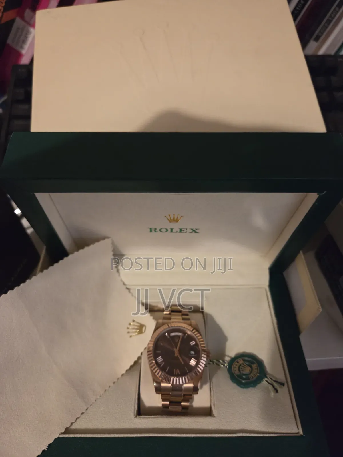 ROLEX Day to Date Oyster Perpetual Rose Gold