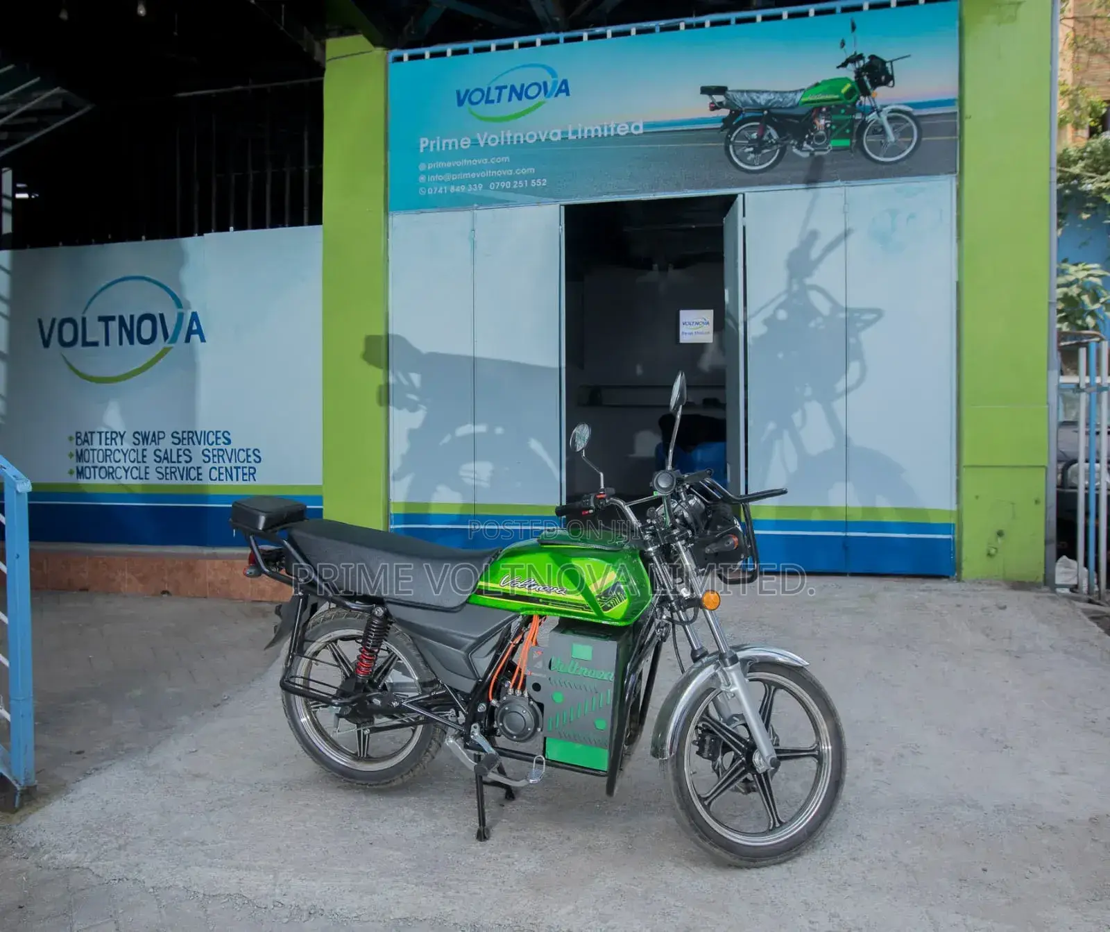 New Motorcycle 2025 Green