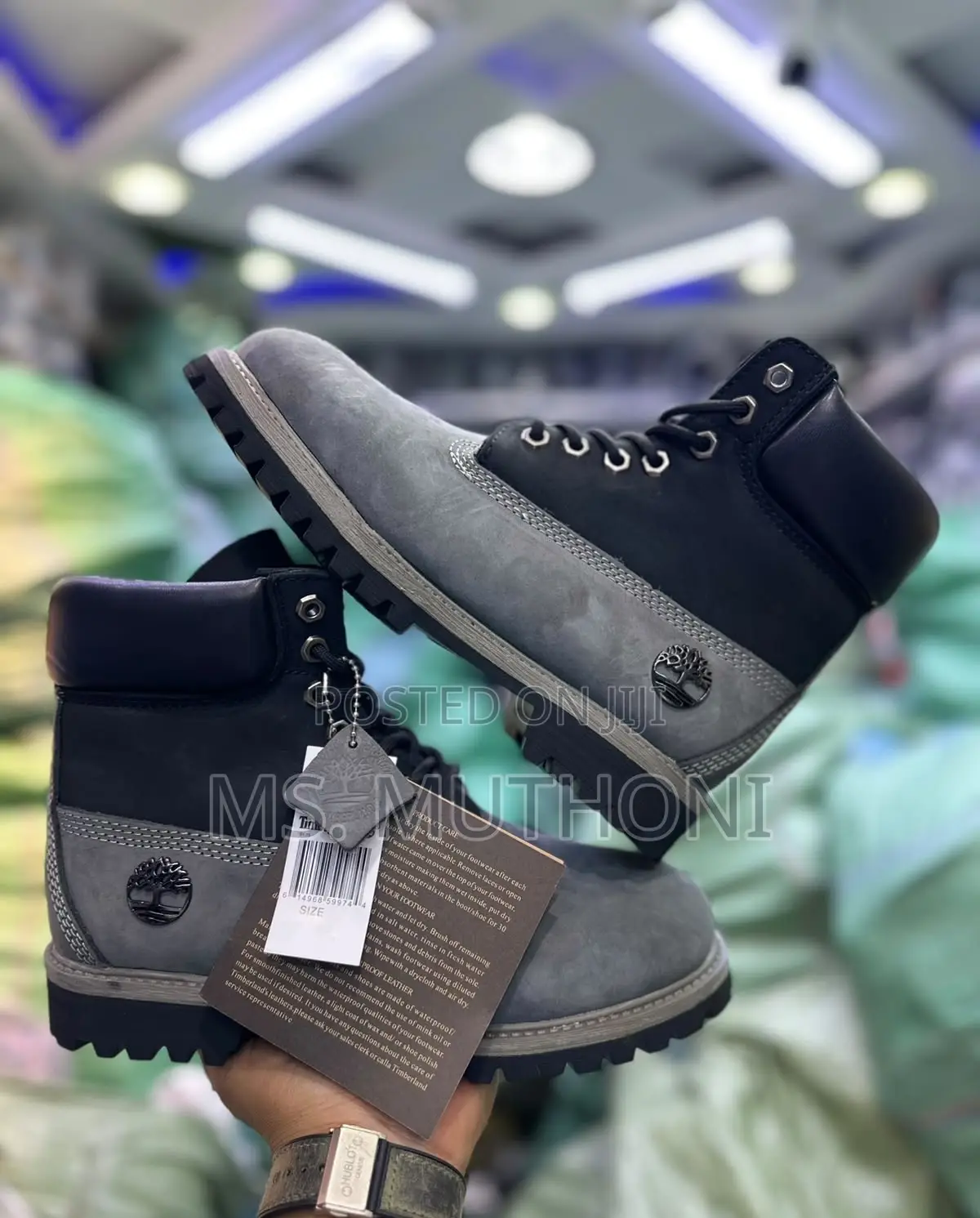 Premium Nubuck Leather, Waterproof Build Timberland Boots :39-45