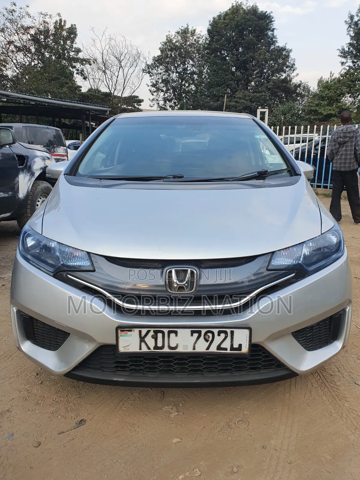Honda Fit 5D 2013 Silver