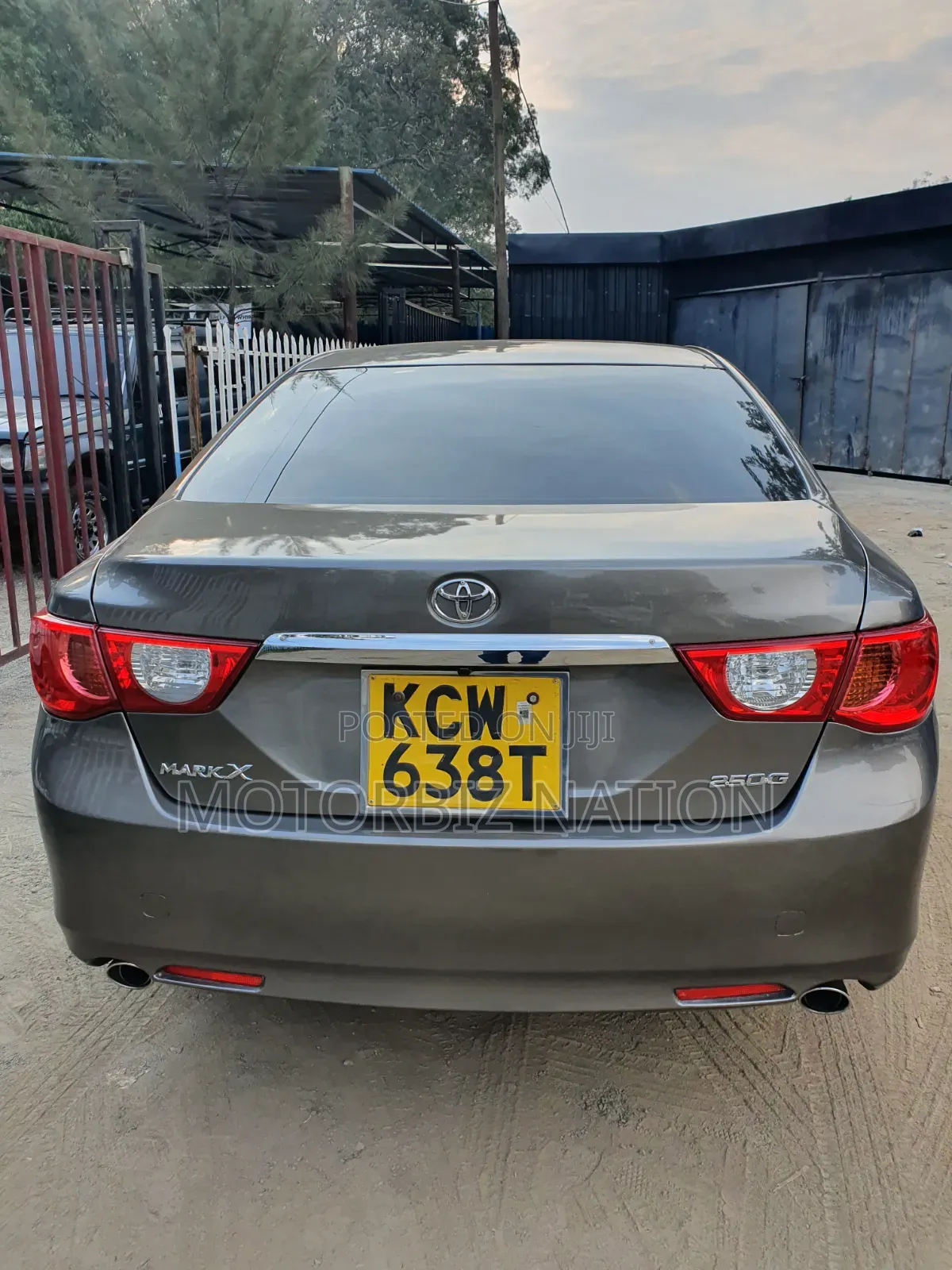 Toyota Mark X 2.5 RWD 2012 Gray