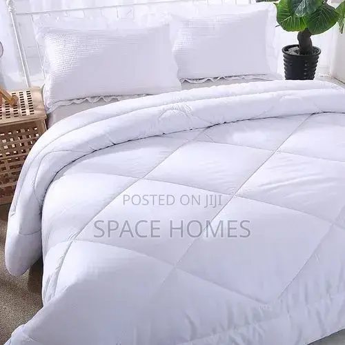 Binded White Stripes Duvets