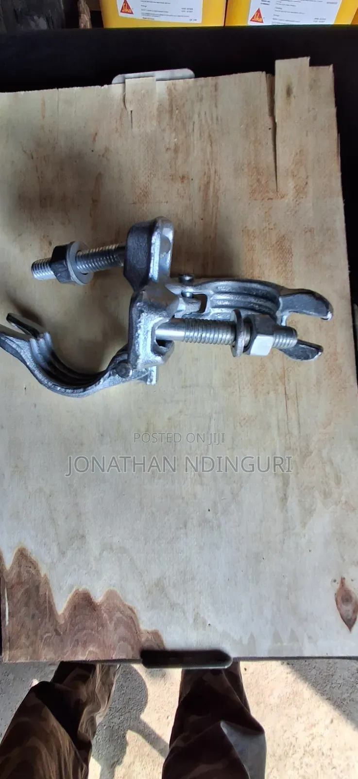 90° Heavy-Duty Scaffolding Clamp – Fixed Coupler