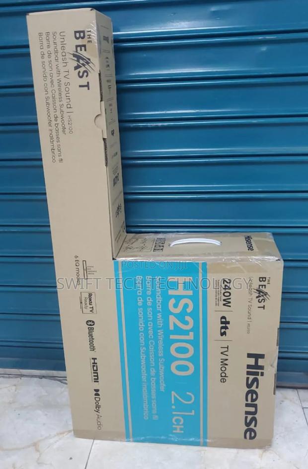 Hisense Soundbar HS2100 240 Watts - main view