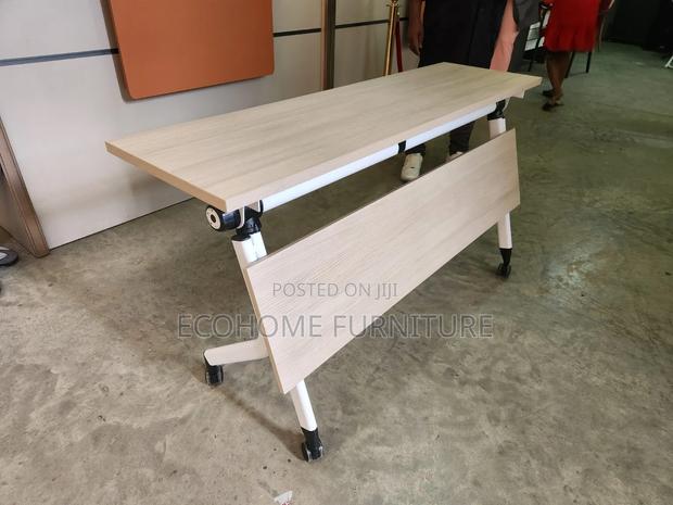 Modern Folding Training Table With Modesty Panel - thumbnail 2