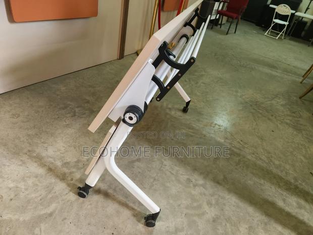 Modern Folding Training Table With Modesty Panel - thumbnail 3