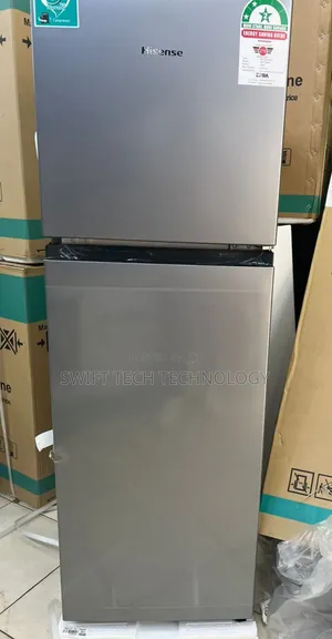 Hisense Fridge 154 Liters Direct Cool Double Door - Silver
