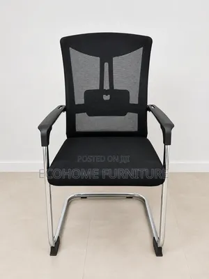 Mesh Visitor Office Chair With Armrests