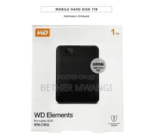 1 TB- WD External Hard Drive