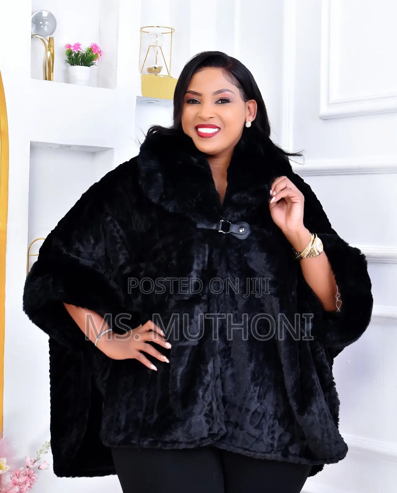 Free Size Warm Classy Soft Ponchos