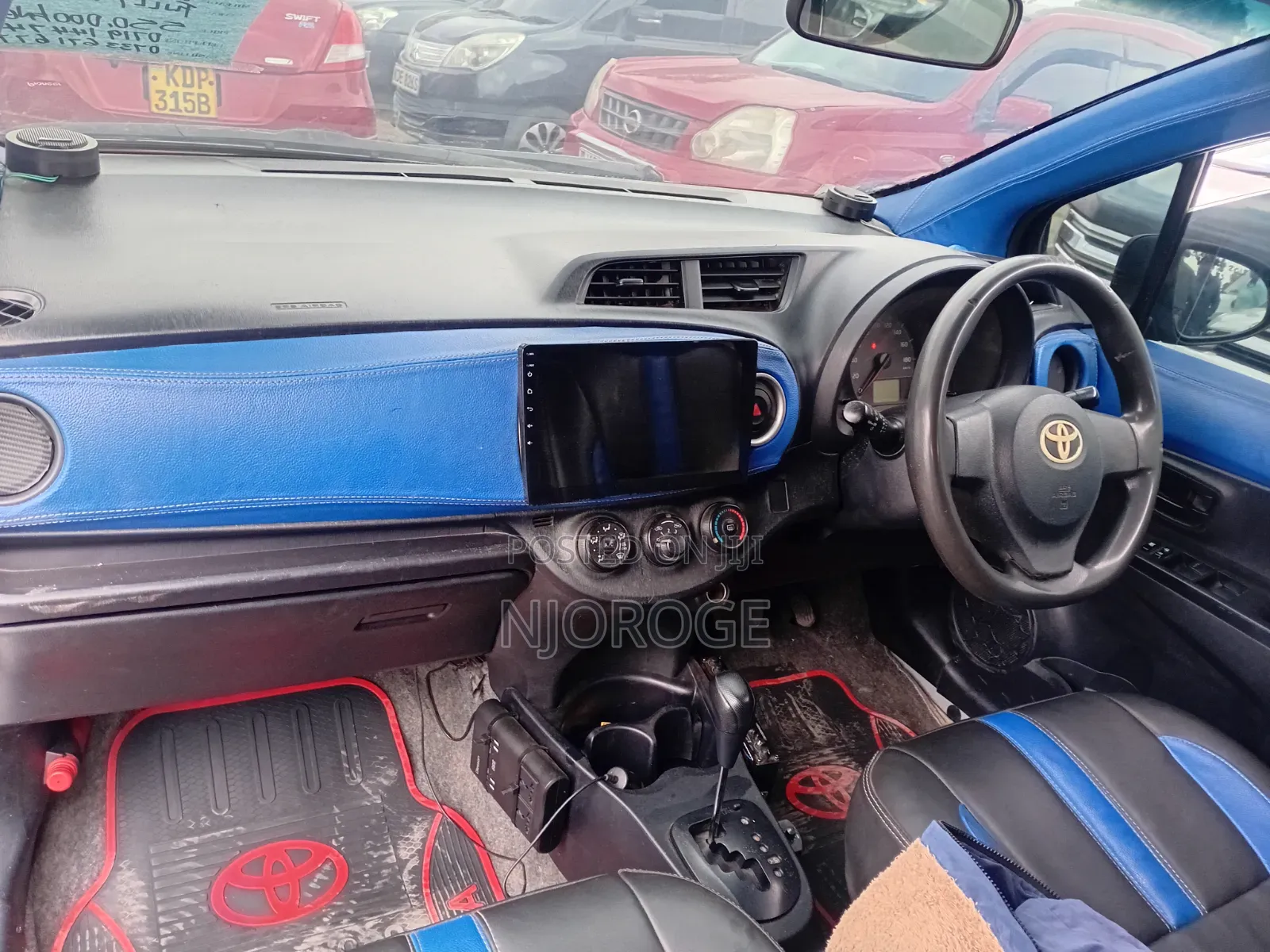 Toyota Vitz 2013 Blue