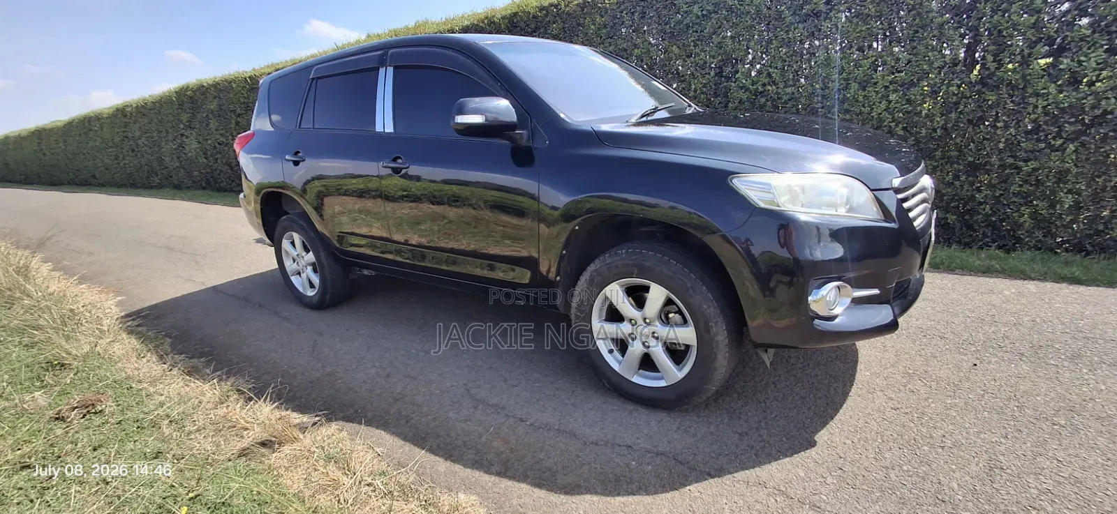Toyota Vanguard 2009 Black