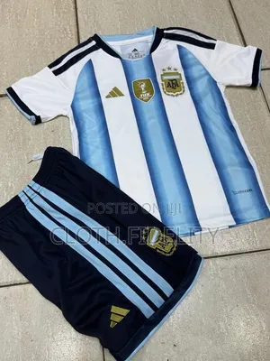 Argentina Home Kids World Cup Jersey 2026.