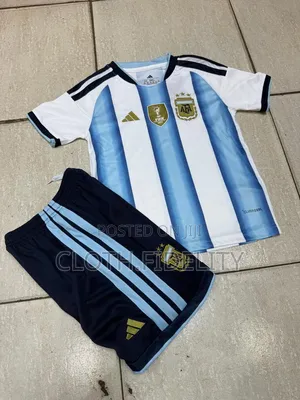 Argentina Home Kids World Cup Jersey 2026.