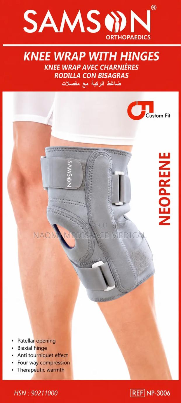 Samson Knee Wrap With Hinges-for Knee Recovery - main view