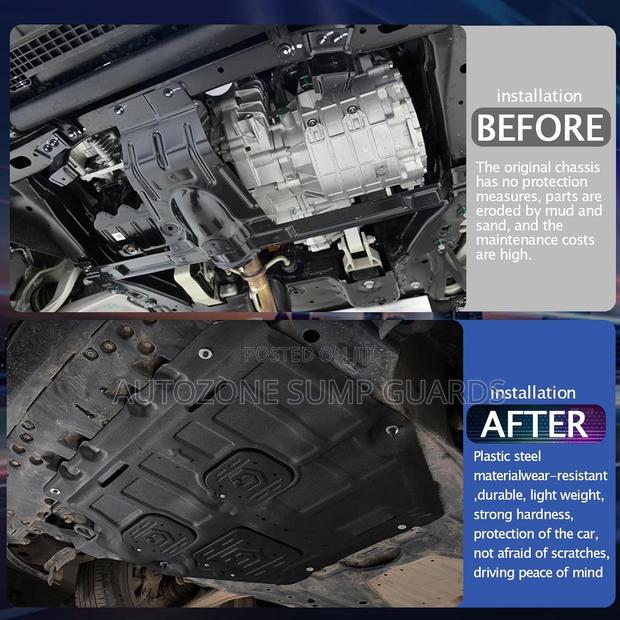 Front Engine Splash Shield Fit for 2015-2020 Honda Fit - thumbnail 2