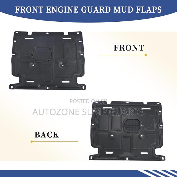 Front Engine Case Guards Splash Shield Compatible With Audi Q5 2018+ - thumbnail 2
