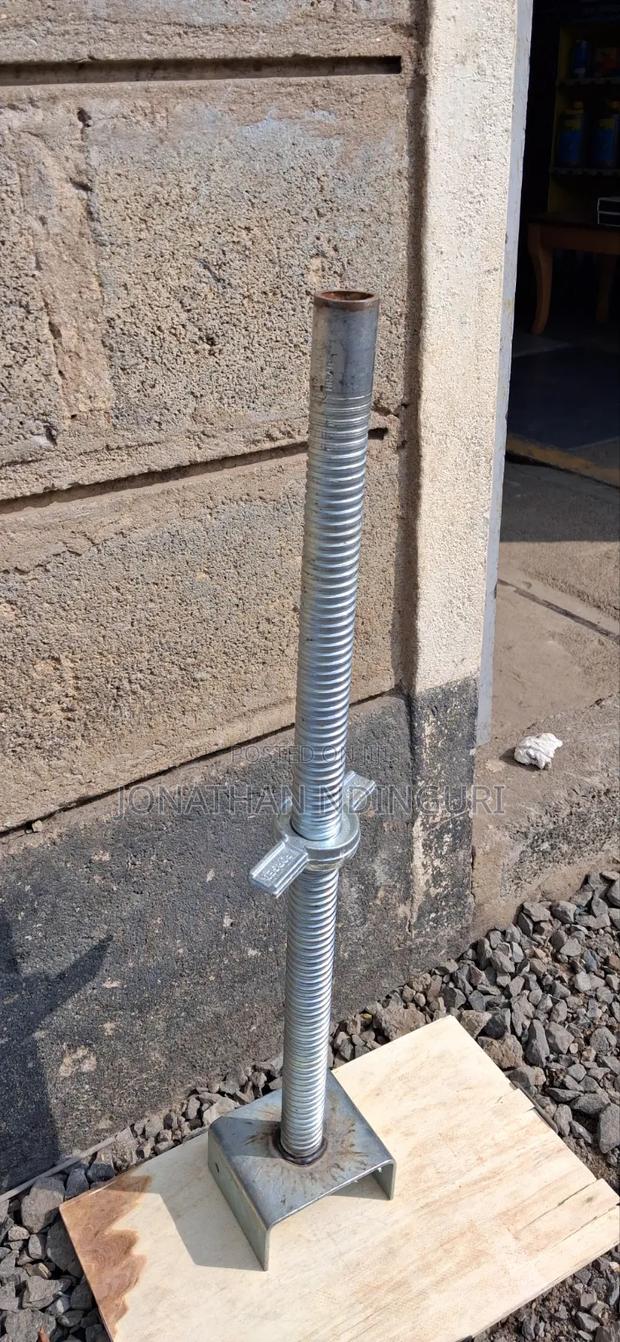Scaffolding U-Shape Base Jack – Construction Grade - main view