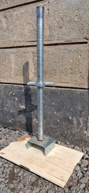 Heavy-Duty Scaffolding Base Jack – U-Shape Design