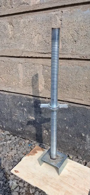 Adjustable Scaffold Base Jack – U-Shape Support System