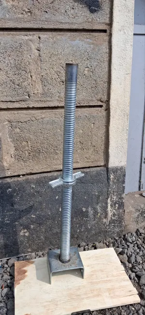 Adjustable Scaffold Base Jack – U-Shape Support System