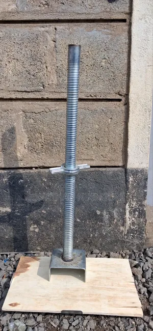 Scaffolding Adjustable Base Jack – High-Strength U-Head