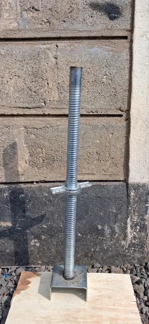 Scaffolding Adjustable Base Jack – High-Strength U-Head