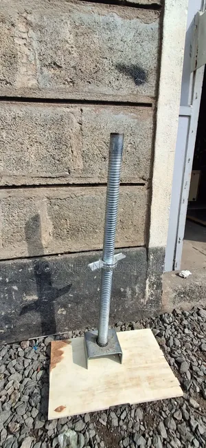 Steel Scaffold Scaffolding Base Jack – Adjustable U-Shape Design