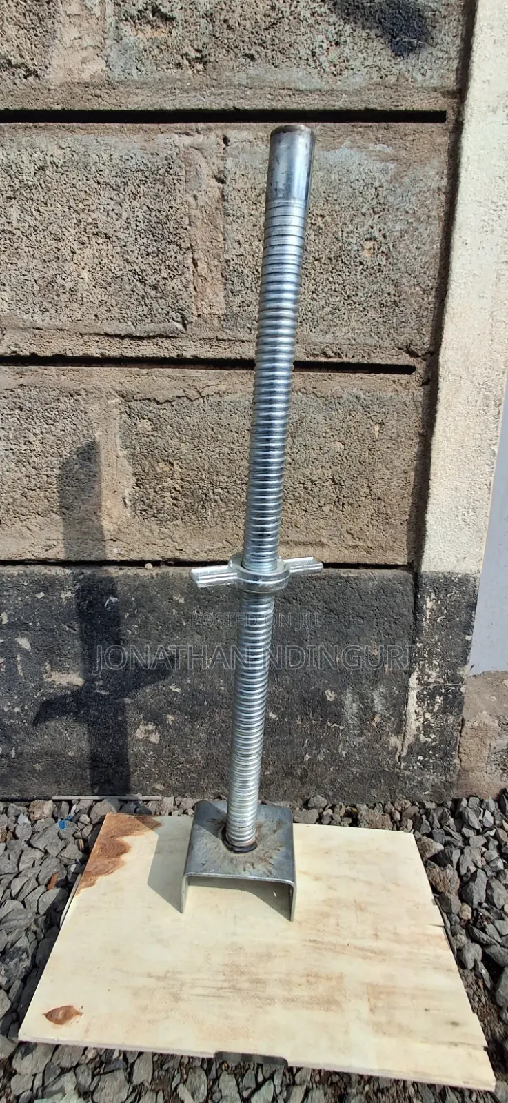 Steel Scaffold Scaffolding Base Jack – Adjustable U-Shape Design