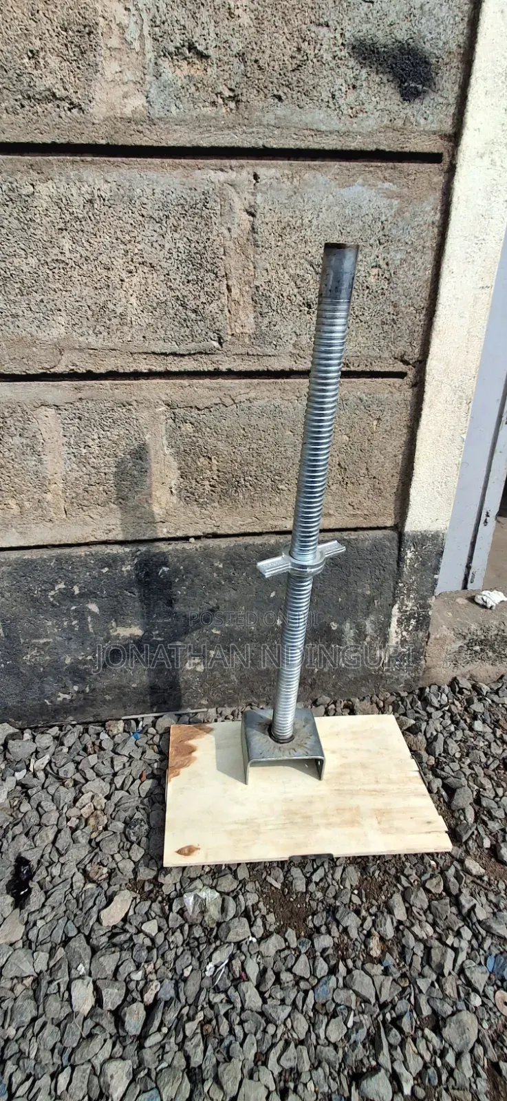 Scaffold U-Shape Base Jack – Premium Construction Support
