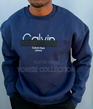 A Crew-Neck Sweatshirt