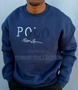 A Crew-Neck Sweatshirt