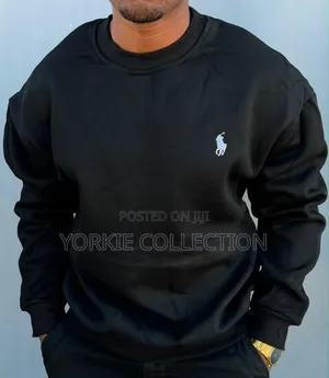 A Crew-Neck Sweatshirt
