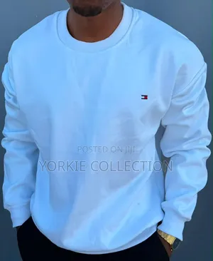 A Crew-Neck Sweatshirt