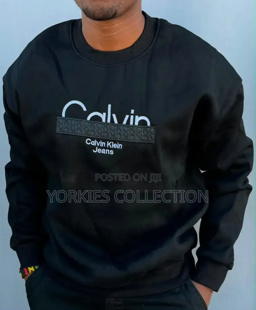 A Crew-Neck Sweatshirt