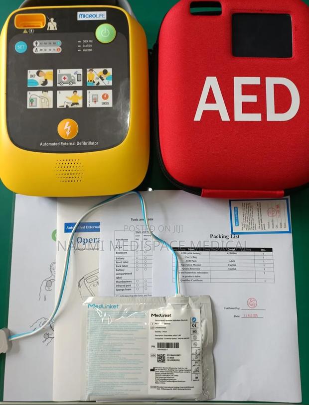 Portable, Lightweight AED Defibrillator/Automated External Defib