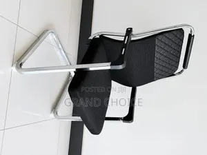 Executive Visitor Chair | Modern Office Guest Chair | Chrome Sled Base