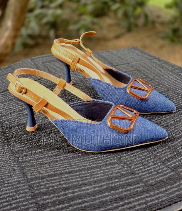 Ladies Designer Kitten Heels Size 36-41 - thumbnail 2