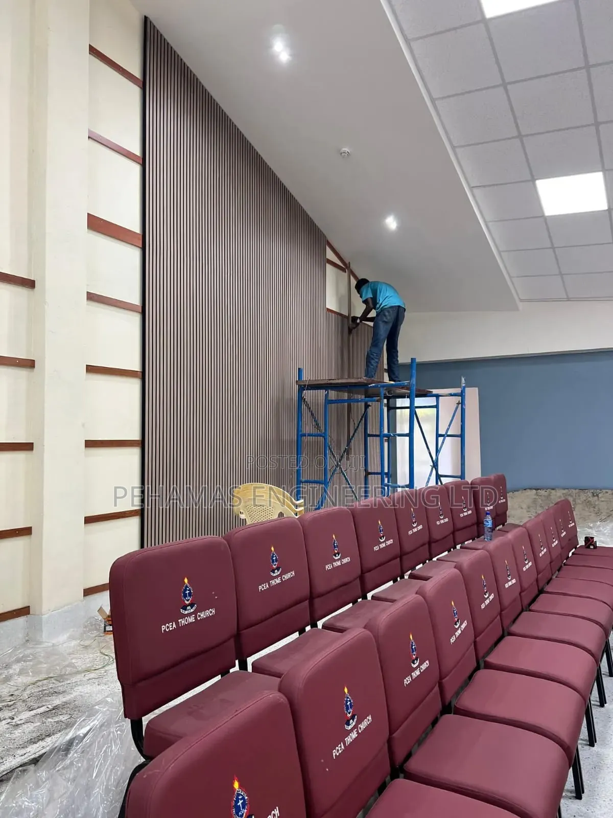 Soundproofing Services in Kenya. Church , Auditorium Acoustics