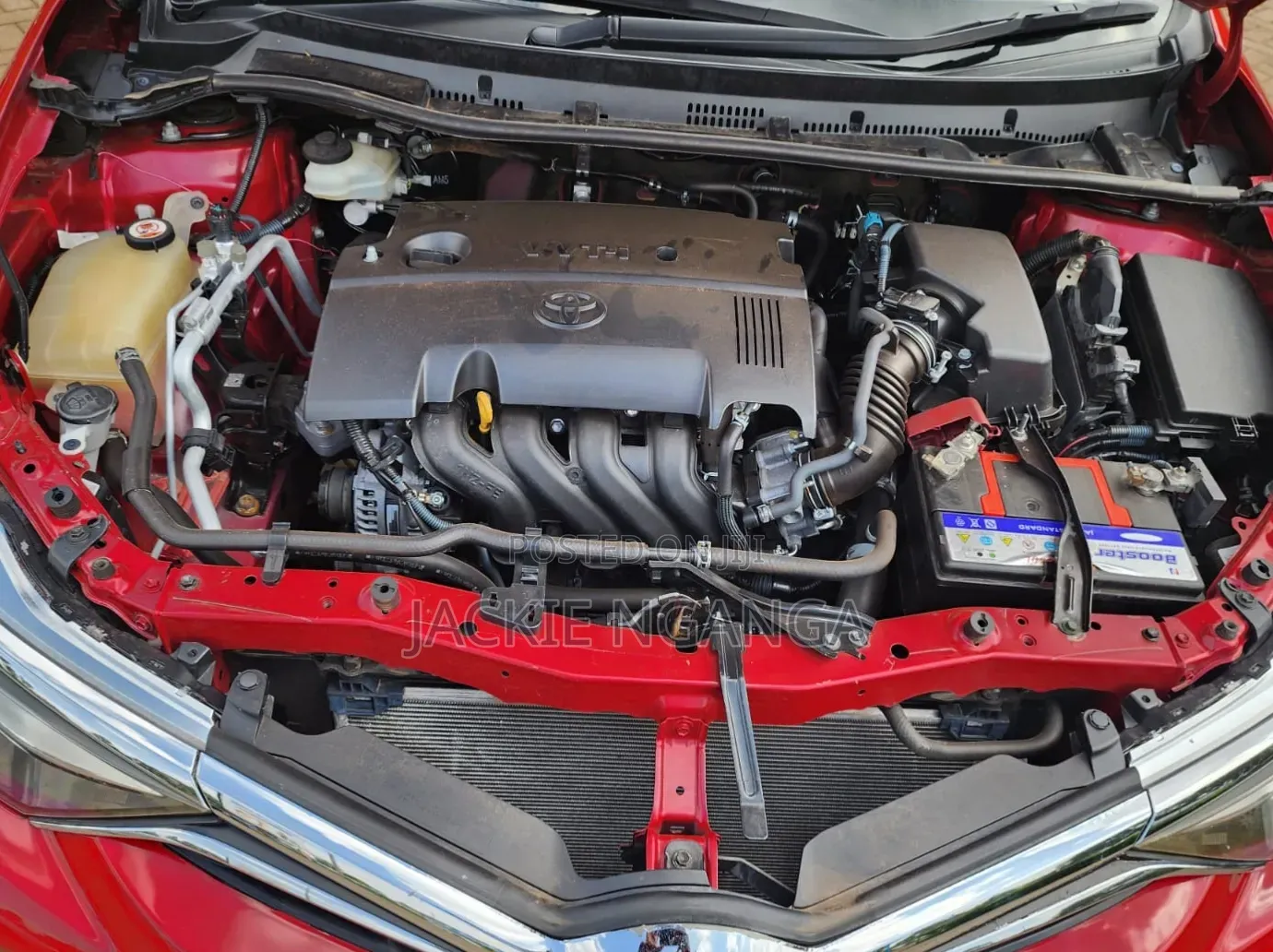 Toyota Auris 2017 Red