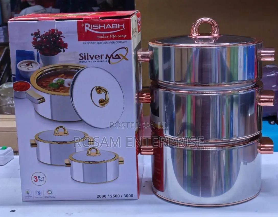 3pcs Silvermax Hotpots