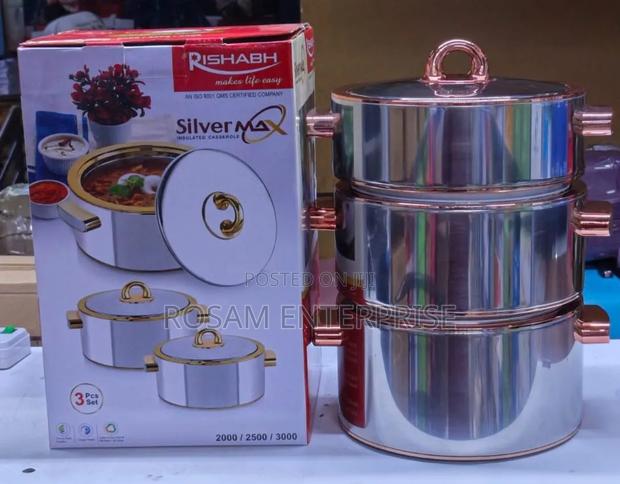 3pcs Silvermax Hotpots