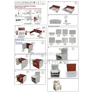 * Compact White Nightstand Featuring Dual-Drawer Storage