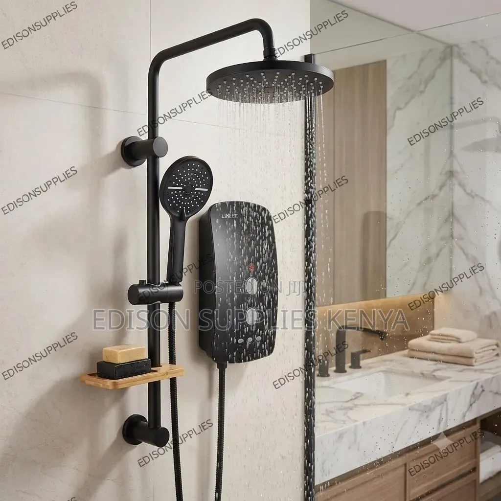 Rainshower Water Heater Lirlee Pump Instant Shower Tankless Overhead