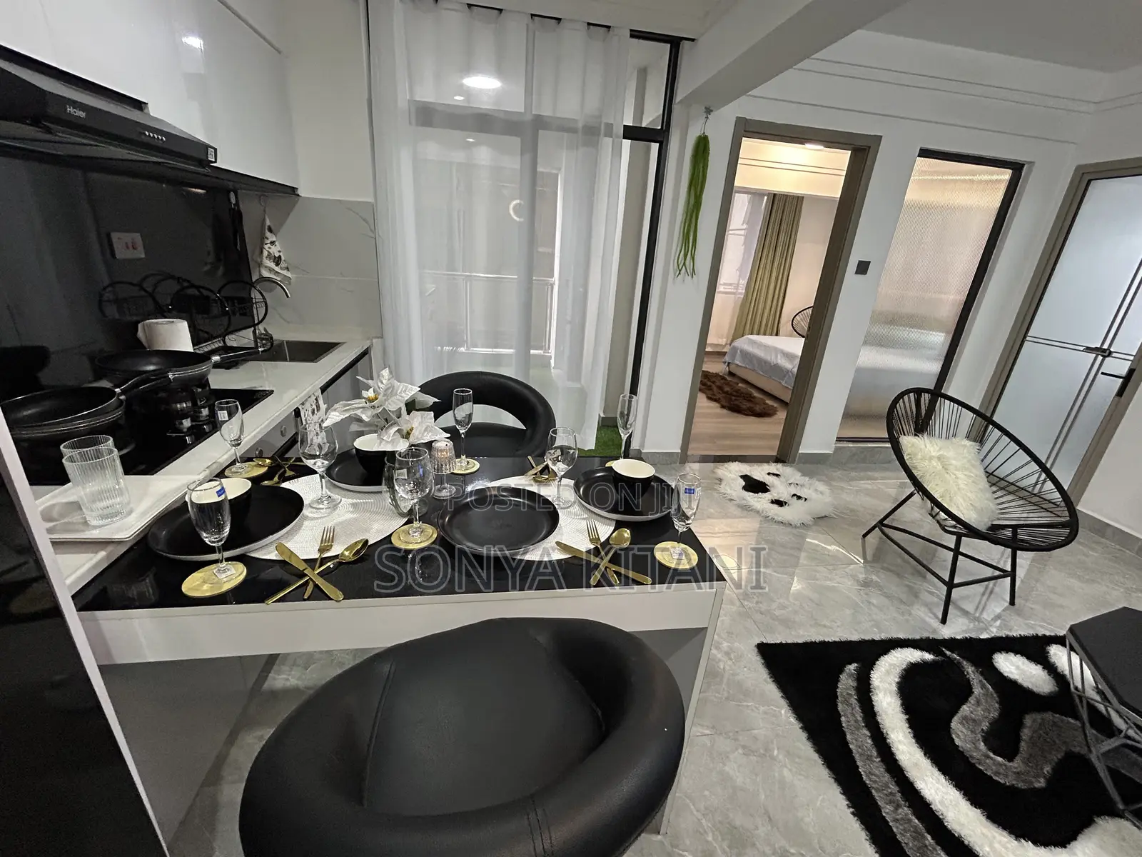 Furnished 1bdrm Apartment in State House Area for sale