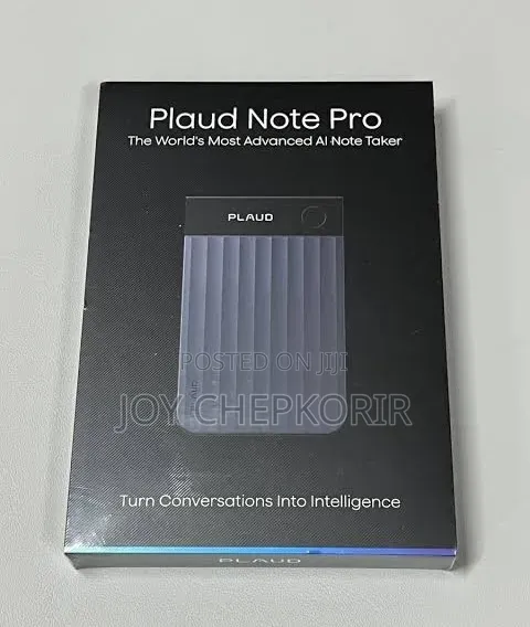 Plaud Note Pro, an AI-powered Voice Recorder and Note-Taking Device.