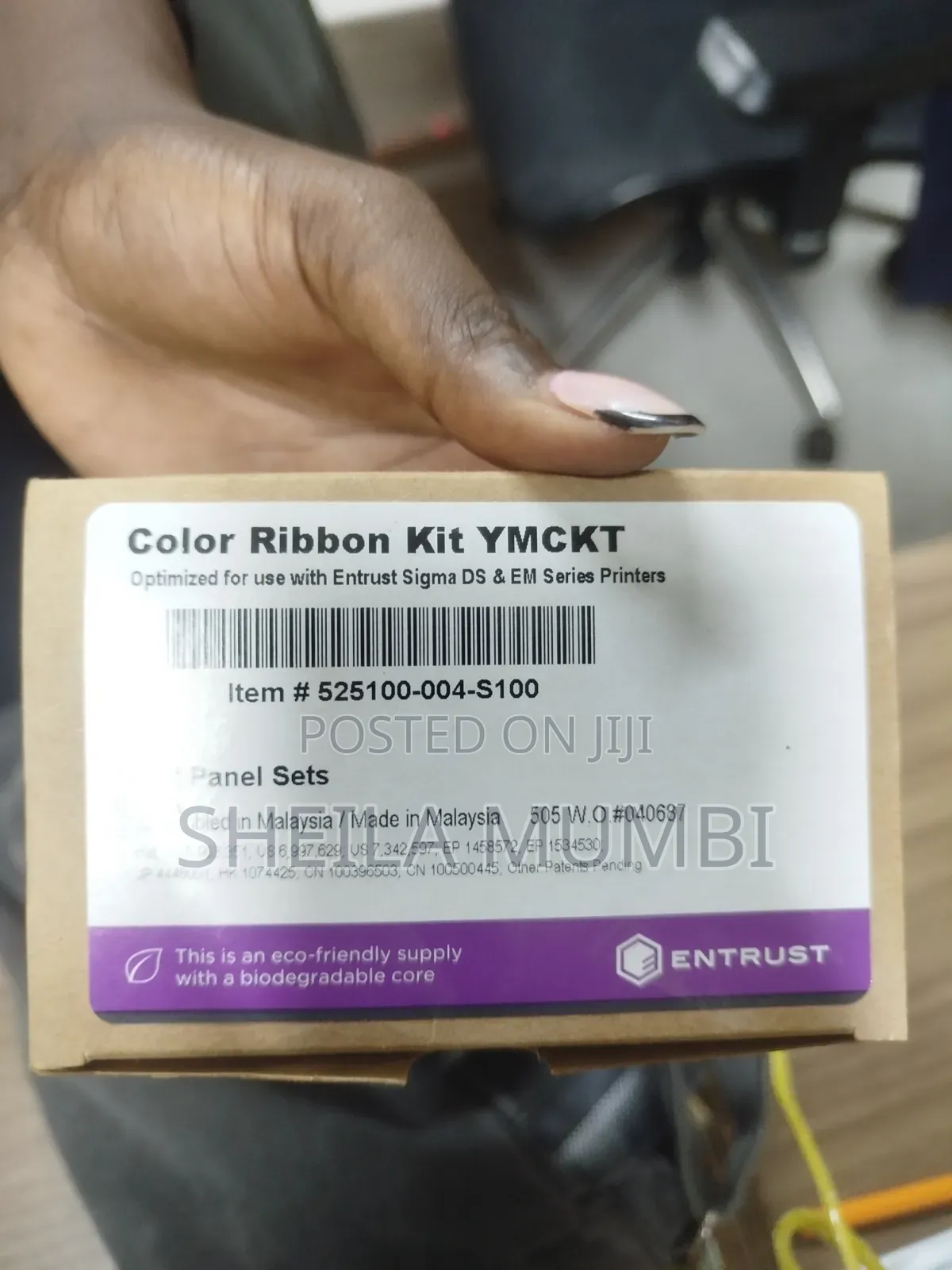 Entrust Color Ribbon Kit YMCKT