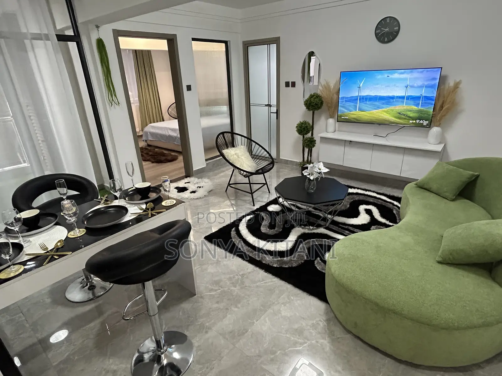 Furnished 1bdrm Apartment in State House Area for sale
